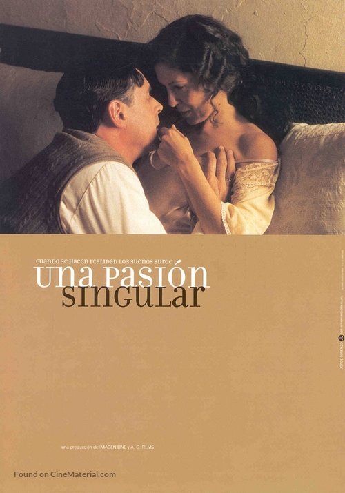 Pasi&oacute;n singular, Una - Spanish poster