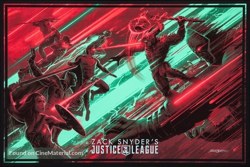 Zack Snyder&#039;s Justice League - poster