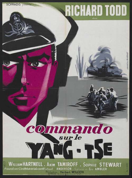 Yangtse Incident: The Story of H.M.S. Amethyst - French Movie Poster