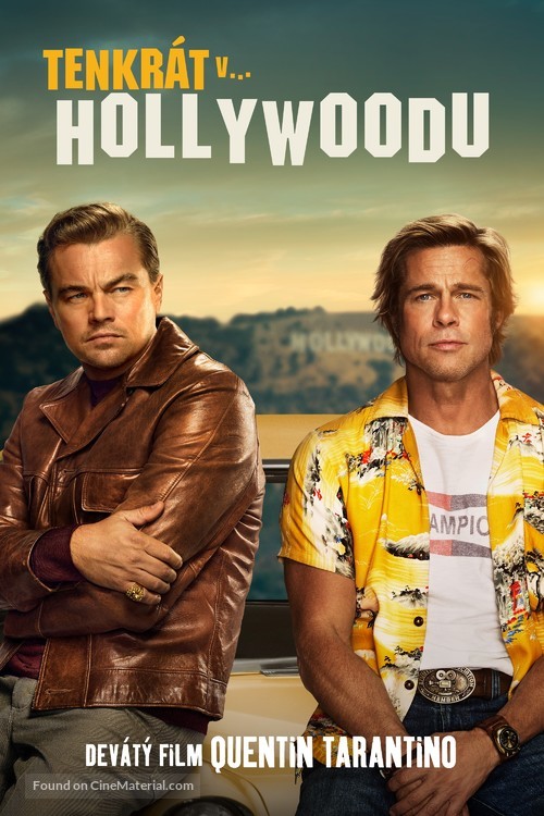 Once Upon a Time in Hollywood - Czech Movie Cover