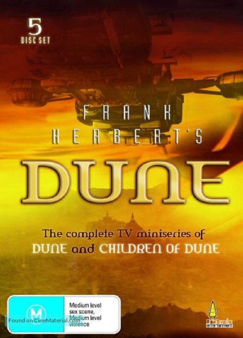 &quot;Children of Dune&quot; - Australian DVD movie cover