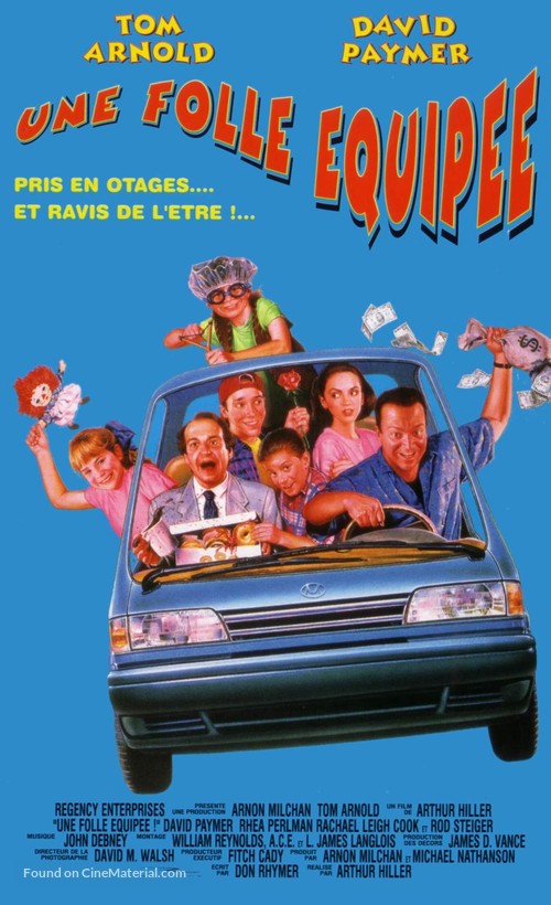 Carpool - French VHS movie cover