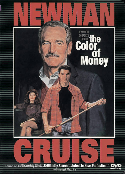 The Color of Money - DVD movie cover