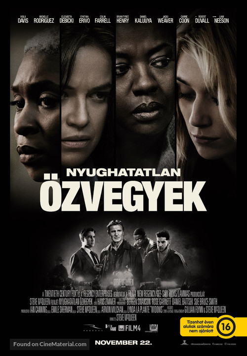 Widows - Hungarian Movie Poster