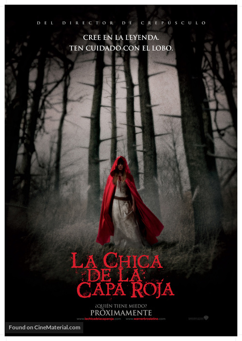Red Riding Hood - Mexican Movie Poster