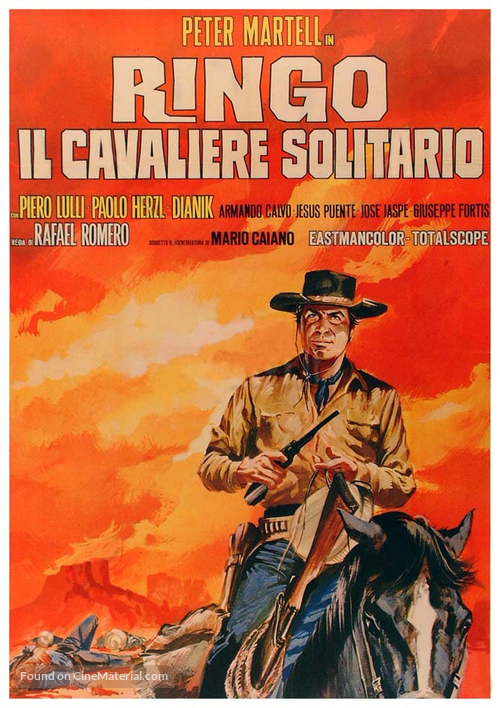 Dos hombres van a morir - Italian Movie Poster