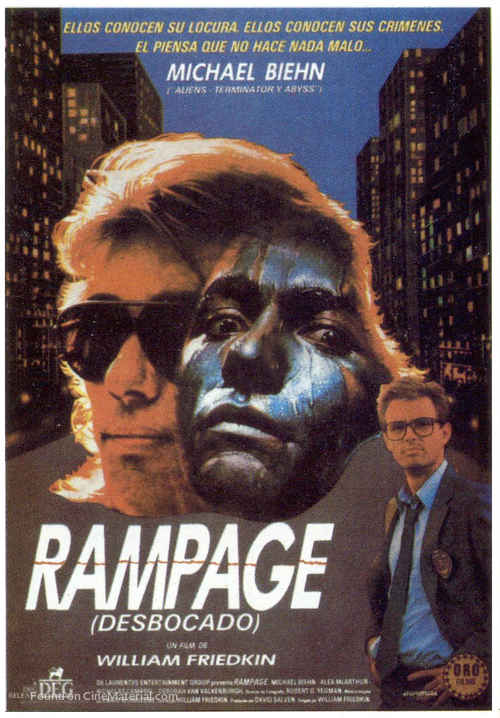 Rampage - Spanish Movie Poster