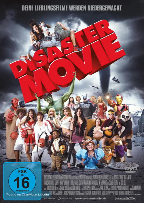 Disaster Movie - German DVD movie cover