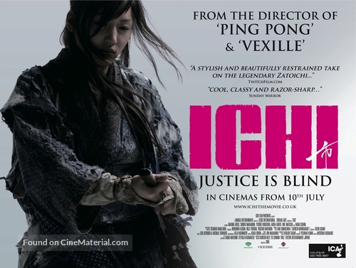 Ichi - British Movie Poster