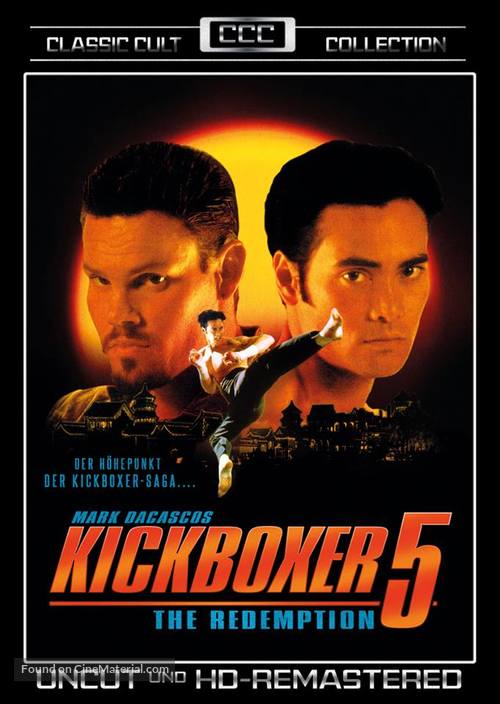 Kickboxer 5 - German Movie Cover