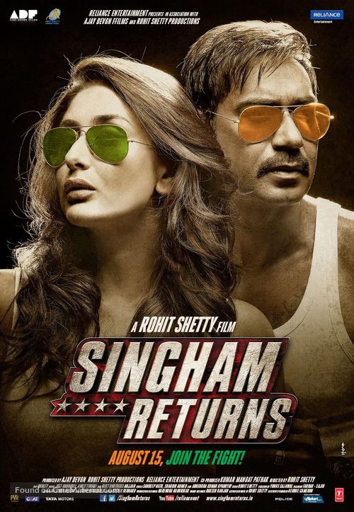 Singham Returns - Indian Movie Poster