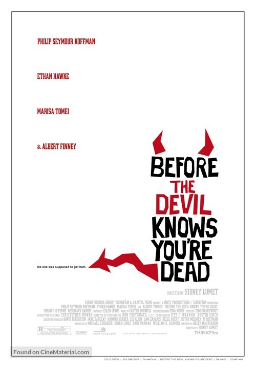 Before the Devil Knows You&#039;re Dead - Movie Poster