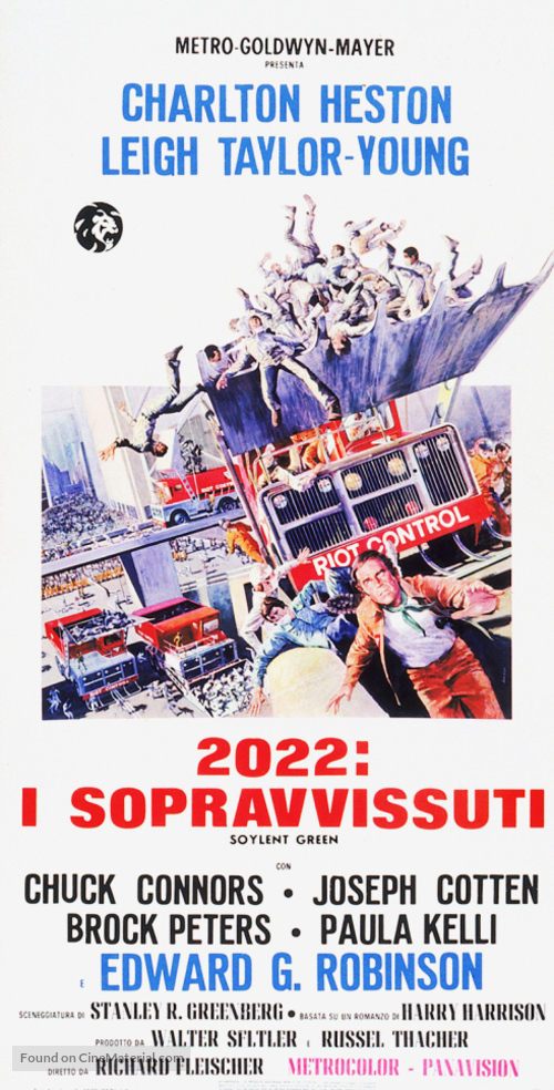 Soylent Green - Italian Movie Poster