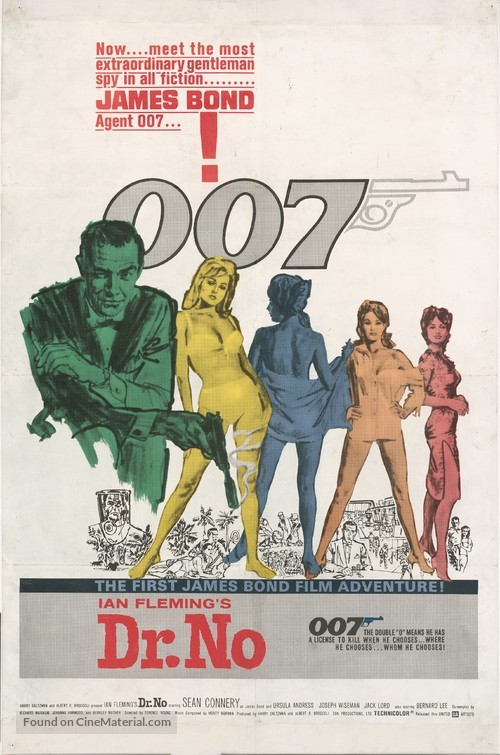 Dr. No - Movie Poster