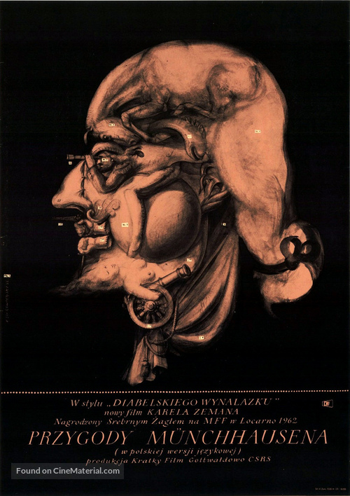 Baron Pr&aacute;sil - Polish Movie Poster