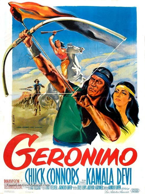 Geronimo - French Movie Poster