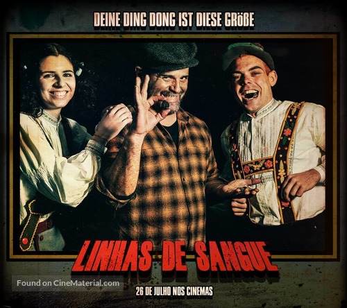 Linhas de Sangue - Portuguese Movie Poster