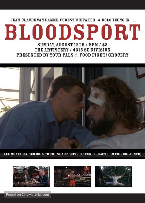 Bloodsport - Movie Poster