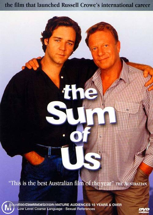 The Sum of Us - Australian DVD movie cover
