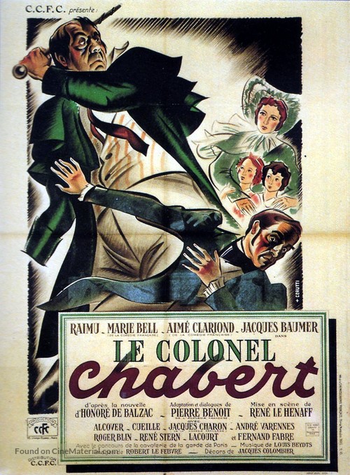 Le colonel Chabert - French Movie Poster