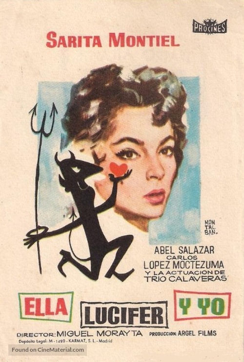 Ella, Lucifer y yo - Spanish Movie Poster