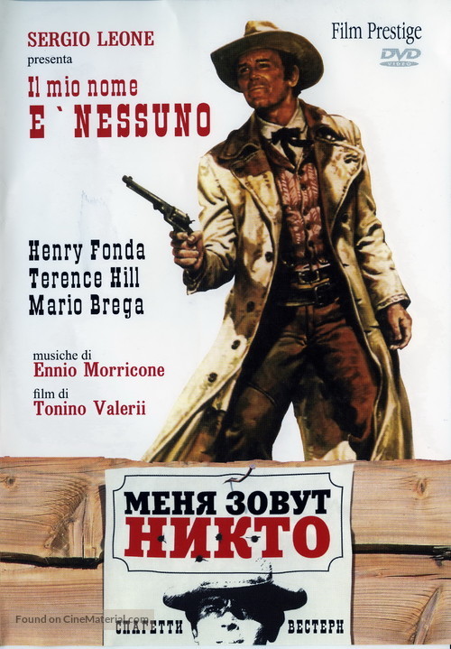 Il Mio Nome E Nessuno - Russian DVD movie cover