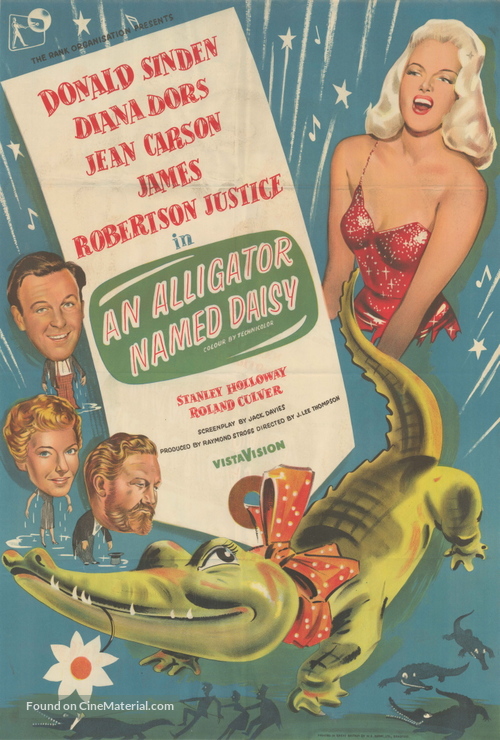 An Alligator Named Daisy - British Movie Poster