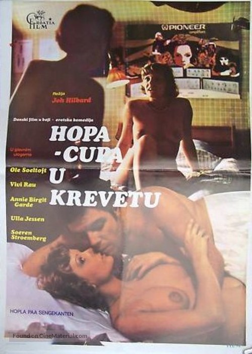 Hopla p&aring; sengekanten - Yugoslav Movie Poster