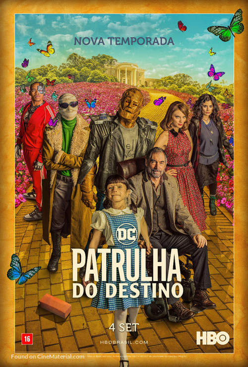 &quot;Doom Patrol&quot; - Brazilian Movie Poster