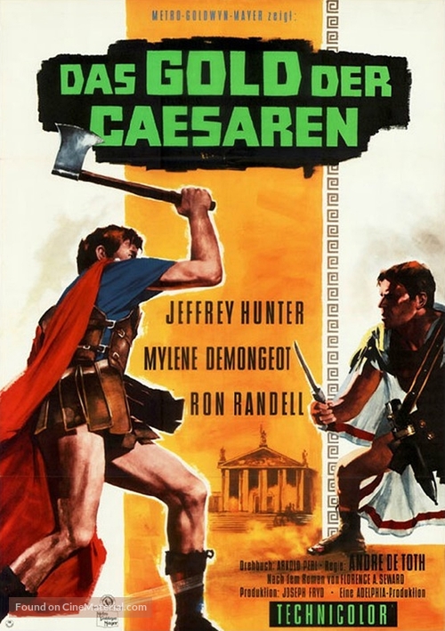 Oro per i Cesari - German Movie Poster