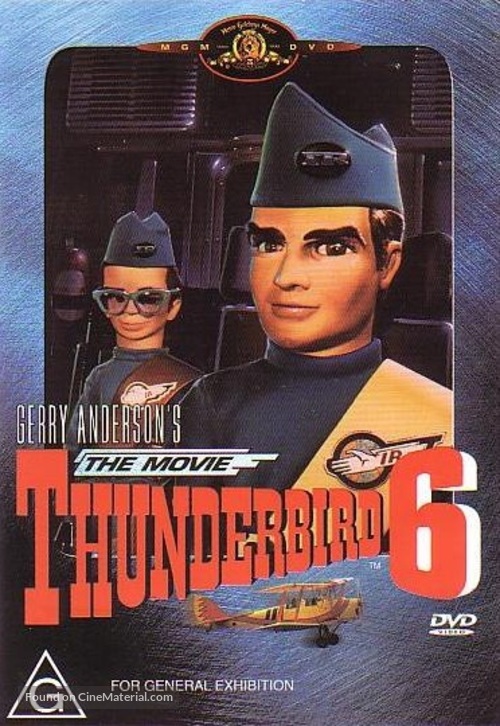 Thunderbird 6 - Australian DVD movie cover