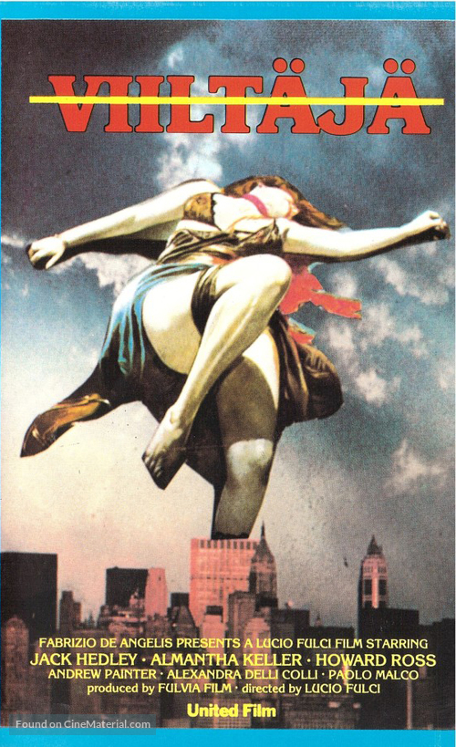 Lo squartatore di New York - Finnish VHS movie cover