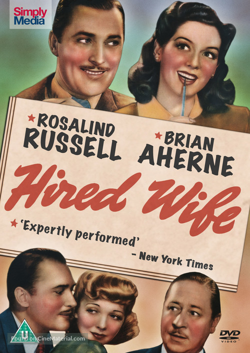 Hired Wife - British DVD movie cover