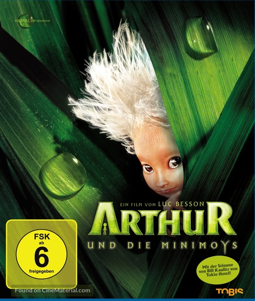 Arthur et les Minimoys - German Blu-Ray movie cover