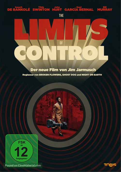 The Limits of Control - German Movie Cover