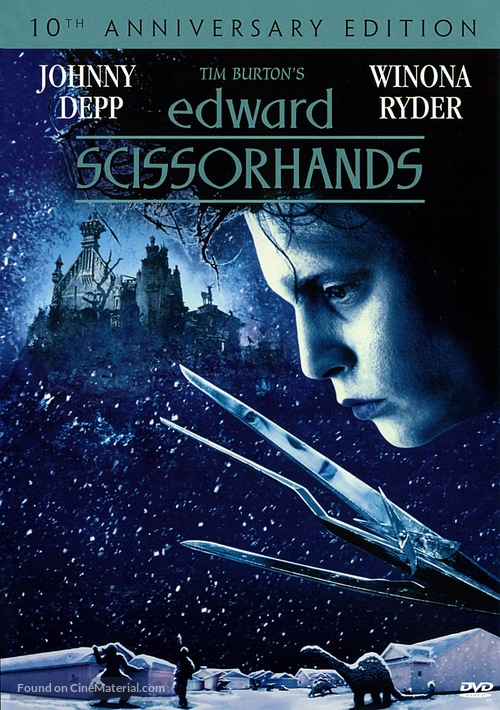 Edward Scissorhands - DVD movie cover