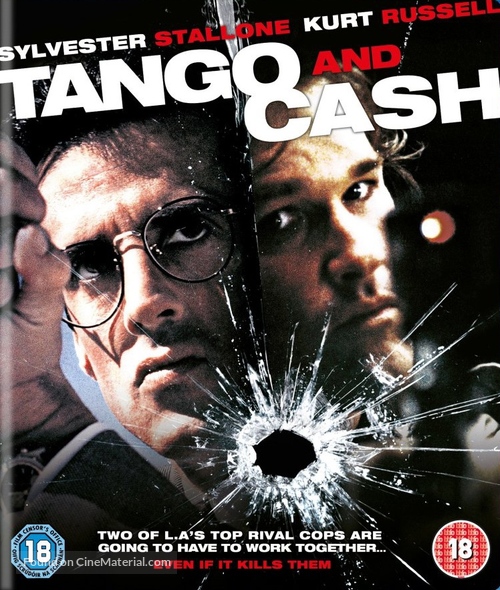 Tango And Cash - British Blu-Ray movie cover