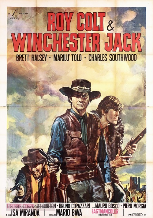 Roy Colt e Winchester Jack - Italian Movie Poster