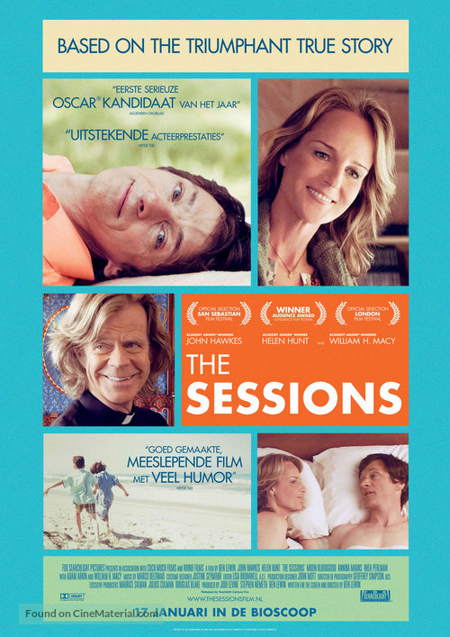 The Sessions - Dutch Movie Poster