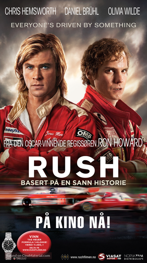 Rush - Norwegian Movie Poster