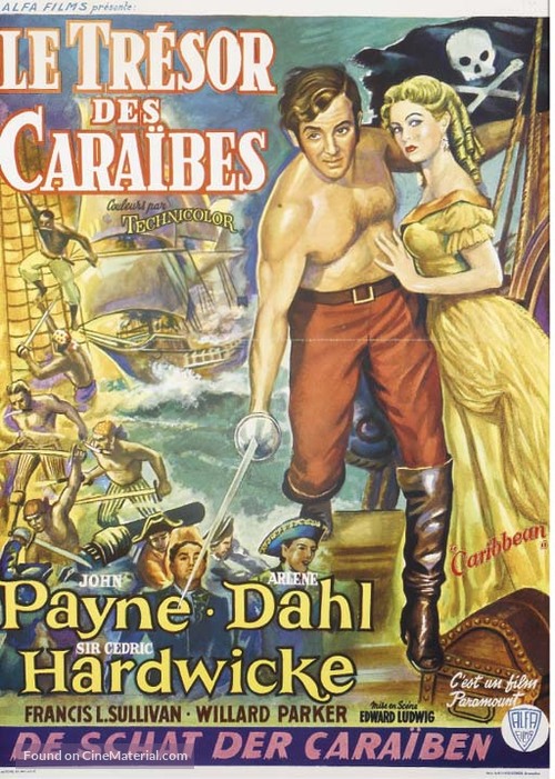 Caribbean - Belgian Movie Poster