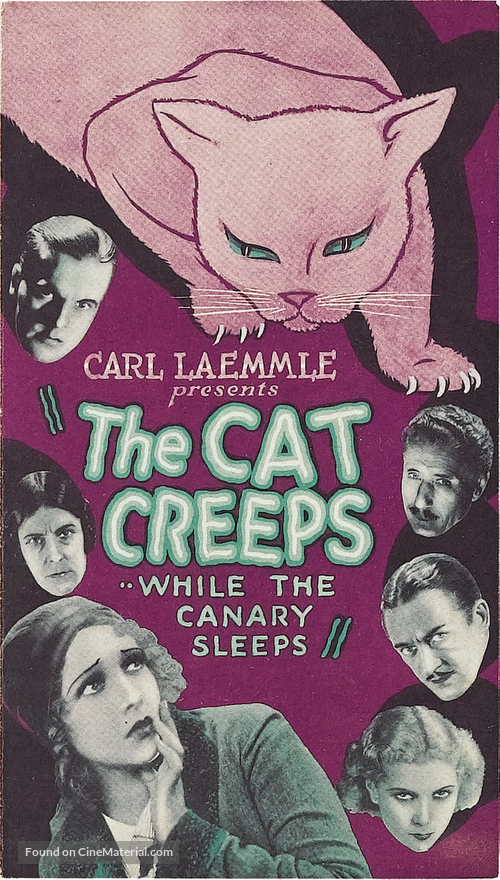 The Cat Creeps - poster