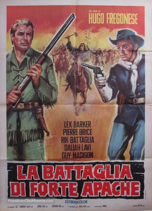 Old Shatterhand - Italian Movie Poster