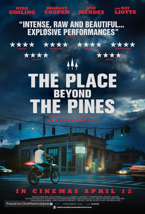 The Place Beyond the Pines - British Movie Poster