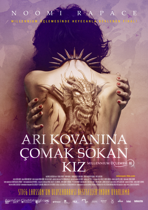 Luftslottet som spr&auml;ngdes - Turkish Movie Poster