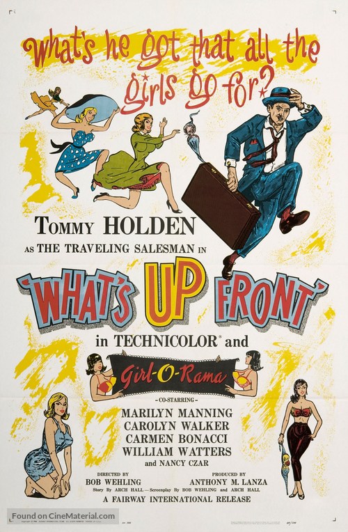 What&#039;s Up Front! - Movie Poster