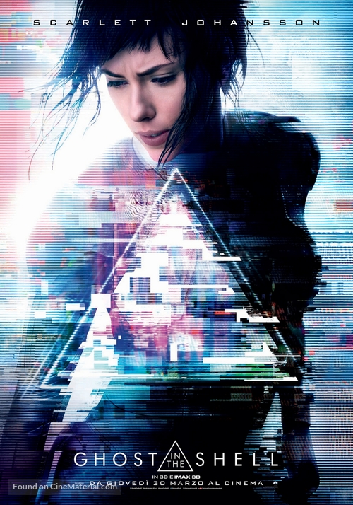 Ghost in the Shell - Italian Movie Poster