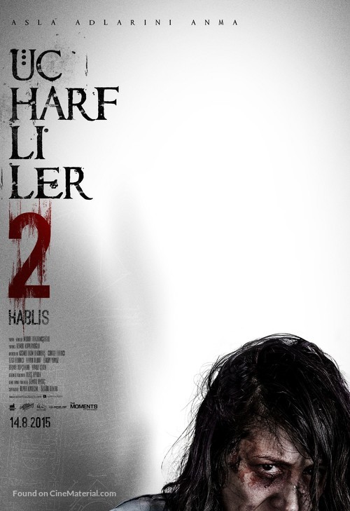 Uc Harfliler 2: Hablis - Turkish Movie Poster