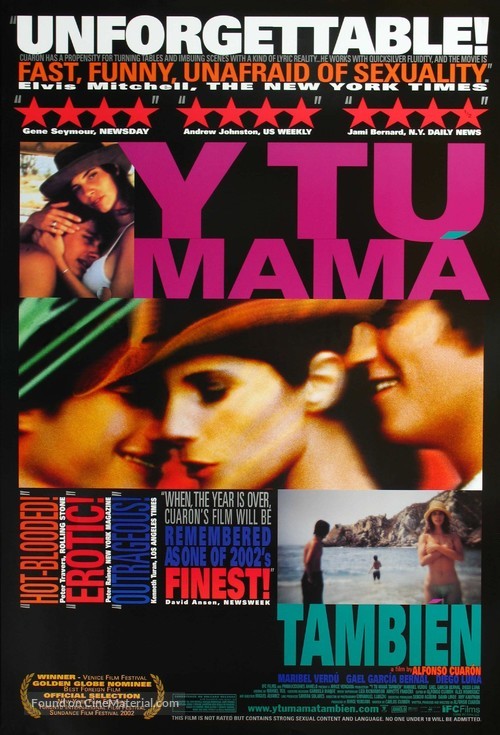 Y Tu Mama Tambien - Movie Poster