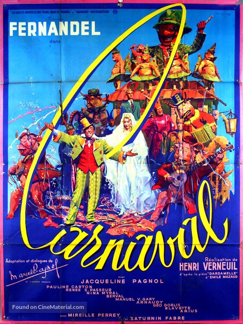 Carnaval - French Movie Poster